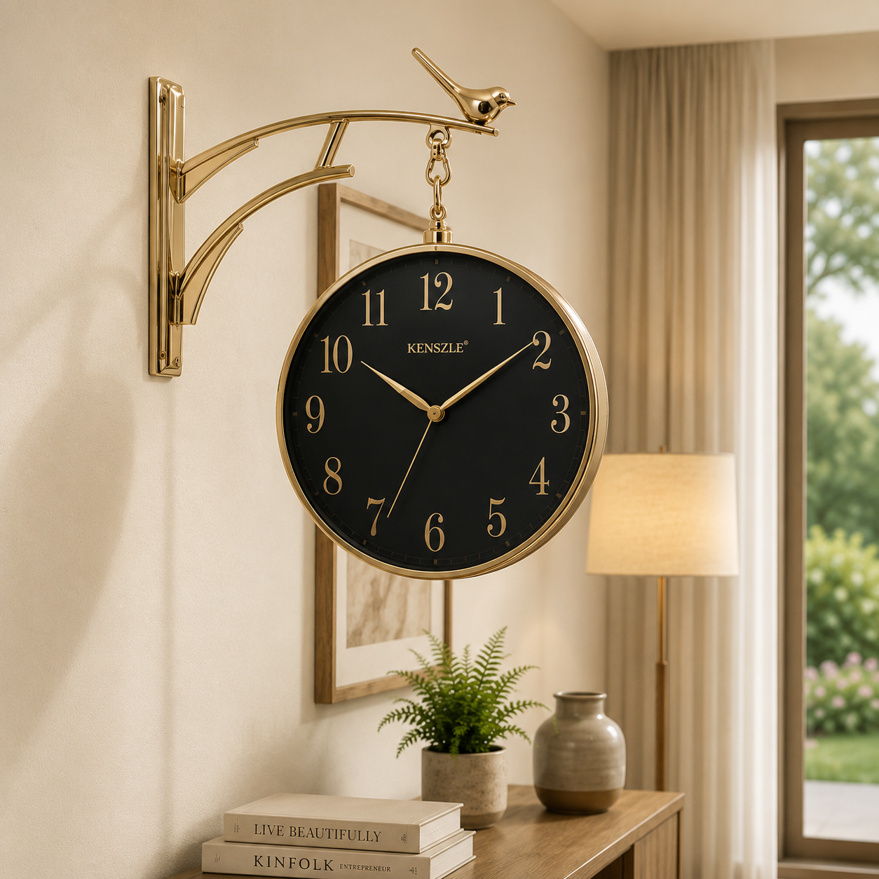 Double Face Clock (CL1054)