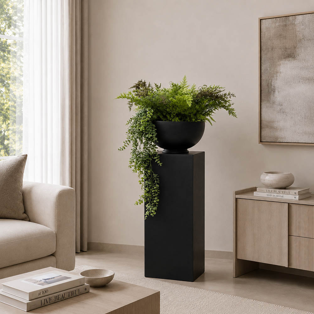Midnight Greenery Luxe Planter (PL1066)