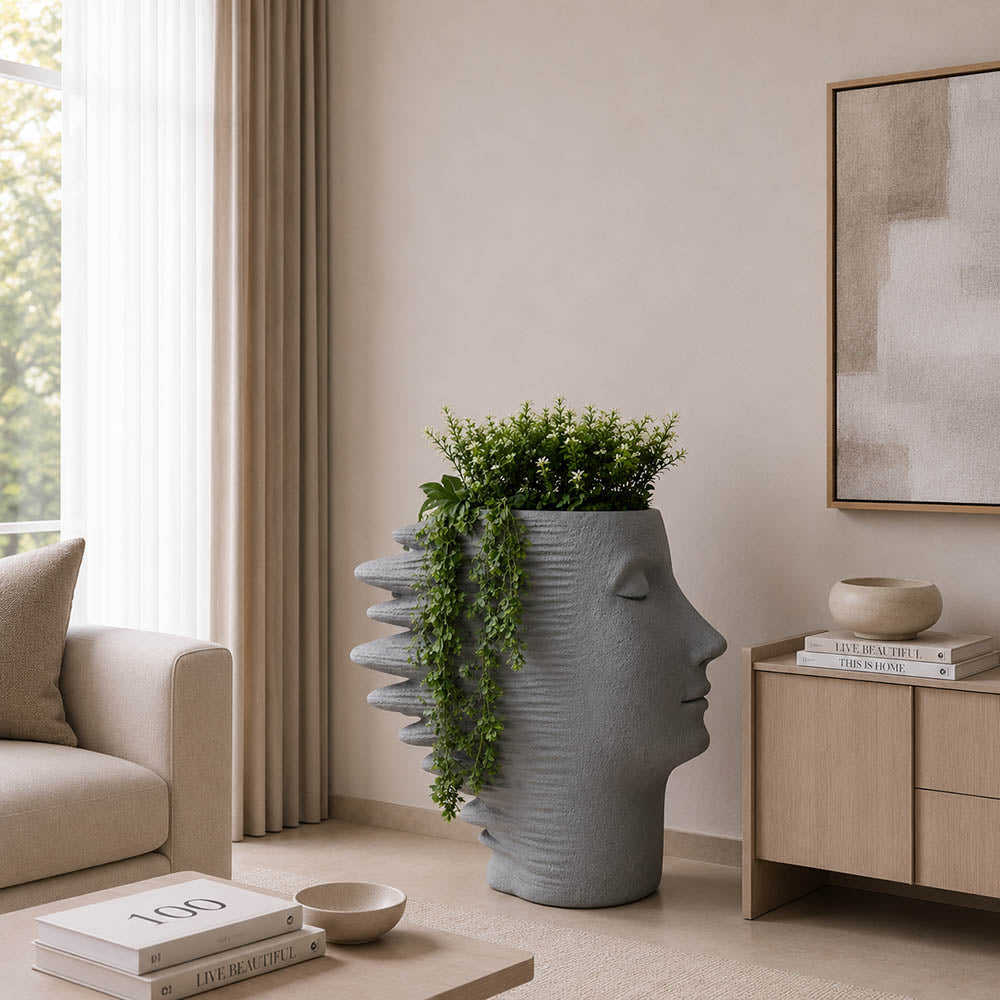 Aura Face Art Planter (PL1076)