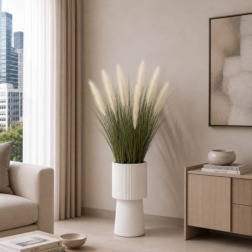 Ivory Pampas Grass (PL1087)